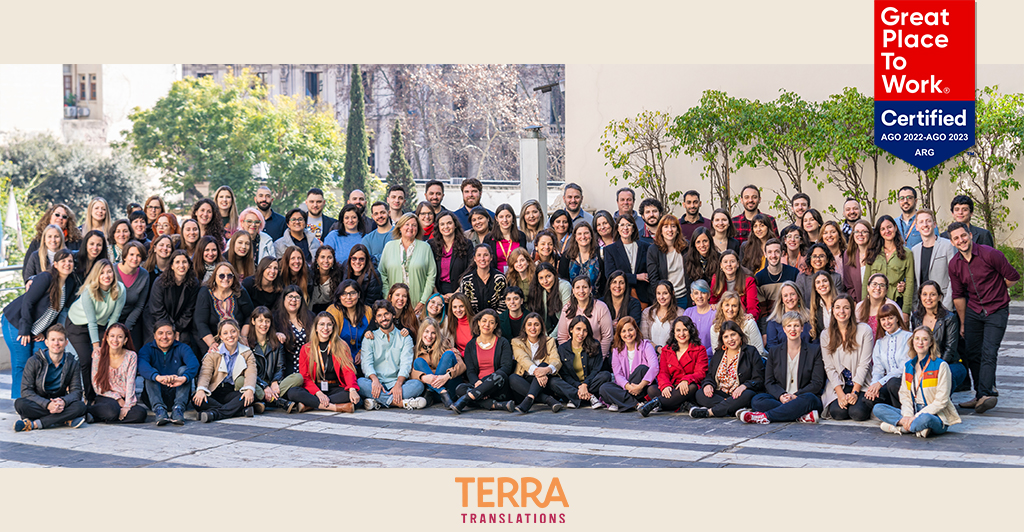 Terra Translations Earns Great Place To Work™ Certification - Portadaa